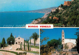 72631837 Borgio Verezzi Kirchen Strand  Borgio Verezzi - Autres & Non Classés