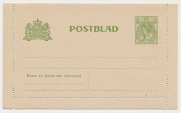 Postblad G. 13 - Postwaardestukken