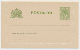 Postblad G. 13 - Ganzsachen