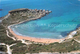 72631831 Malta Fliegeraufnahme Chajn Tuffieha Bay  - Malta