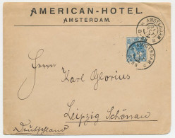 Firma Envelop Amsterdam 1913 - American Hotel - Unclassified