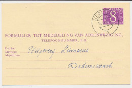 Verhuiskaart G. 32 Heelsum - Dedemsvaart 1966 - Postal Stationery