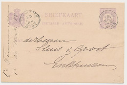 Kleinrondstempel Nibbikswoud 1888 - Unclassified