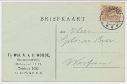 Firma Briefkaart Leeuwarden 1922 - Stoomvetsmelterij - Unclassified