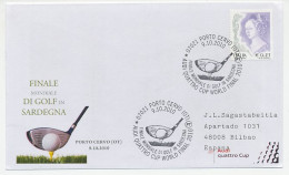 Cover / Postmark Italy 2010 Golf - Other & Unclassified