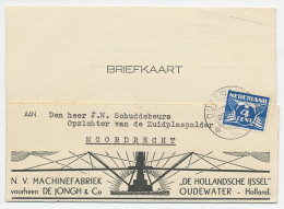 Firma Briefkaart Oudewater 1939 - Machinefabriek - Sin Clasificación