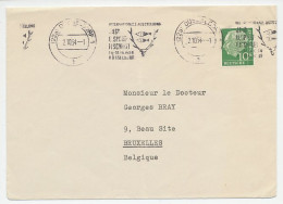 Cover / Postmark Germany 1954 Hunting - Fishing Exhibition - Otros & Sin Clasificación