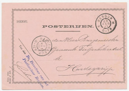 Dienst Posterijen Bergum - Hardegarijp 1901 - Unclassified