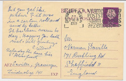 Briefkaart G. 321 Groningen - Sheffield GB / UK 1959 - Postal Stationery