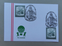 Österreich Pro Juventute - Mit Sonderstempel 7. 12. 1990 Grünburg, 3. Steinbacher Adventkalender (Nr.1697) - Sonstige & Ohne Zuordnung