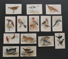14 Images "oiseaux De Nos Pays" 1961 Collection Fromageries Grosjean Frères Lons Le Saunier   VACHE GROSJEAN - Sonstige & Ohne Zuordnung