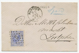 Naamstempel Millingen 1882 - Storia Postale