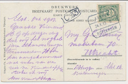 Treinblokstempel : Arnhem - Rotterdam B 1913 ( Elst ) - Sin Clasificación