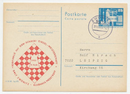 Postal Stationery Germany / DDR 1983 Chess Tournament - Unclassified