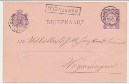 Trein Haltestempel Barneveld 1882 - Briefe U. Dokumente