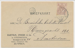 Firma Briefkaart Zutphen 1921 - Steenkolen - Unclassified