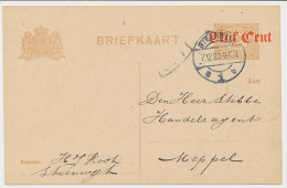 Briefkaart G. 107 A I Steenwijk - Meppel 1920 - Entiers Postaux