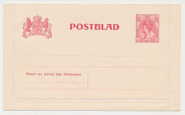 Postblad G. 10 - Entiers Postaux