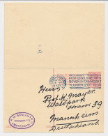 Briefkaart G. 225 Amsterdam - Mannheim Duitsland 1929 - Entiers Postaux