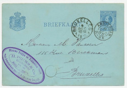 Amsterdam 1885 - Firma Stempel Pakjes En Pakettendienst - Storia Postale