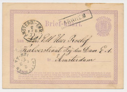 Trein Haltestempel Arnhem 1871 - Cartas & Documentos