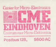 Meter Cut Netherlands 1984 Computer Chip - Center For Micro Electronics - Informatica
