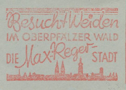 Meter Cut Germany 1963 Max Reger - Composer - Muziek