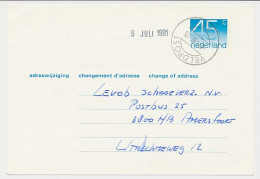 Verhuiskaart G. 46 Duitsland - Veldpost Utrecht - Uit Buitenland - Postal Stationery