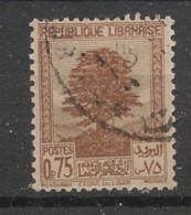 GRAND LIBAN - 1940 - N°YT. 169 - Cèdre 0pi75 Brun - Oblitéré / Used - Gebraucht