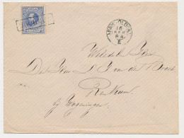 Trein Haltestempel Brummen 1884 - Lettres & Documents
