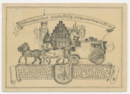 Postal Stationery Germany 1926 Mail Coach - Horse - Philatelic Day Dortmund - Sonstige & Ohne Zuordnung