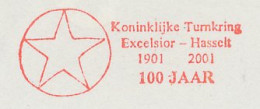 Meter Cut Belgium 2001 Gymnastics - Royal Association 100 Years - Other & Unclassified