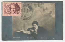 Maximum Card Soviet Union 1970 Ludwig Van Beethoven - Composer - Música