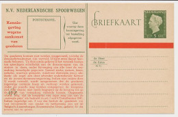 Spoorwegbriefkaart G. NS291a E - Entiers Postaux