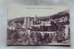 Cpa 1910, Conques, Basilique Et Abbaye De Sainte Foy, Aveyron 12 - Other & Unclassified