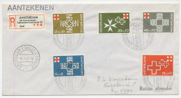 Registered Cover / Special R Label Netherlands 1967 Tuberculosis Conference - TBC - Autres & Non Classés
