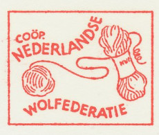 Proof / Test Meter Strip Netherlands 1968 Wool Federation - Tessili