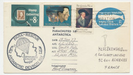 Cover / Postmark / Cachet USA 1977 Parachute Rescue - Penguin - Arctic Expeditions