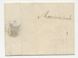 Distributiekantoor Raamsdonk - Breda - Schoondijke 1833 - ...-1852 Precursori