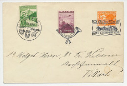 Postal Stationery Cover / Postmark Austria 1936 Stagecoach - Horse - Other & Unclassified
