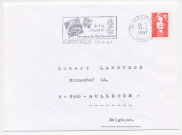 Cover / Postmark France 1997 Week Of Cycling - Winter Olympics Albertville - Ciclismo