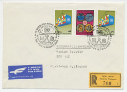 Registered Cover / Postmark United Nations 1983 Trade - Development - Unclassified