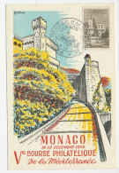 Maximum Card Monaco 1954 The Palace - Schlösser U. Burgen