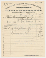 Nota Haarlem 1897 - Lampen - Kooktoestellen - Niederlande