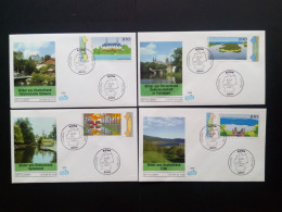 DEUTSCHLAND MI-NR. 1849-1852 FDC(FIDACOS) BILDER AUS DEUTSCHLAND(IV) 1996 - Otros & Sin Clasificación