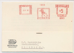 Meter Card Netherlands 1949 Valve - Hengelo - Andere & Zonder Classificatie