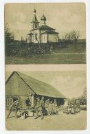 Fieldpost Postcard Germany 1917 Church - WWI - Eglises Et Cathédrales