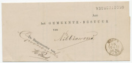 Naamstempel Grootebroek 1884 - Lettres & Documents
