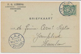 Firma Briefkaart Oosthuizen 1912 - Confiseur - Cuisinier - Non Classés