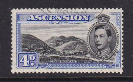 Ascension: 1938/53   KGVI    SG42c    4d   [Perf: 13½]    Used - Ascensión